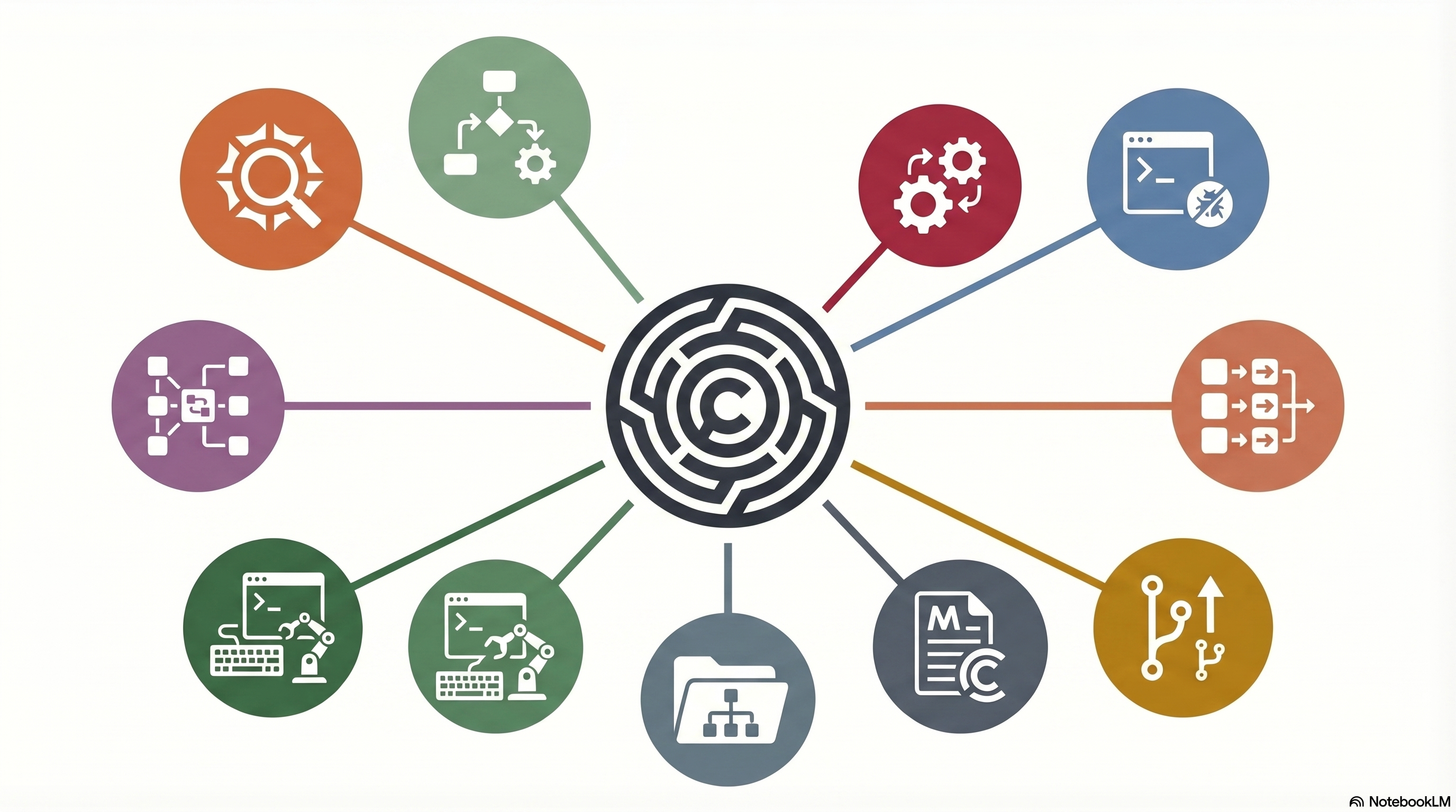 Claude Code core features diagram