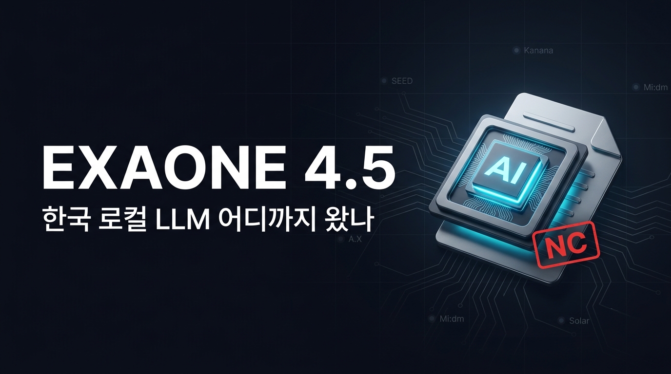 LG EXAONE 4.5 and the Real State of Korean Local LLMs
